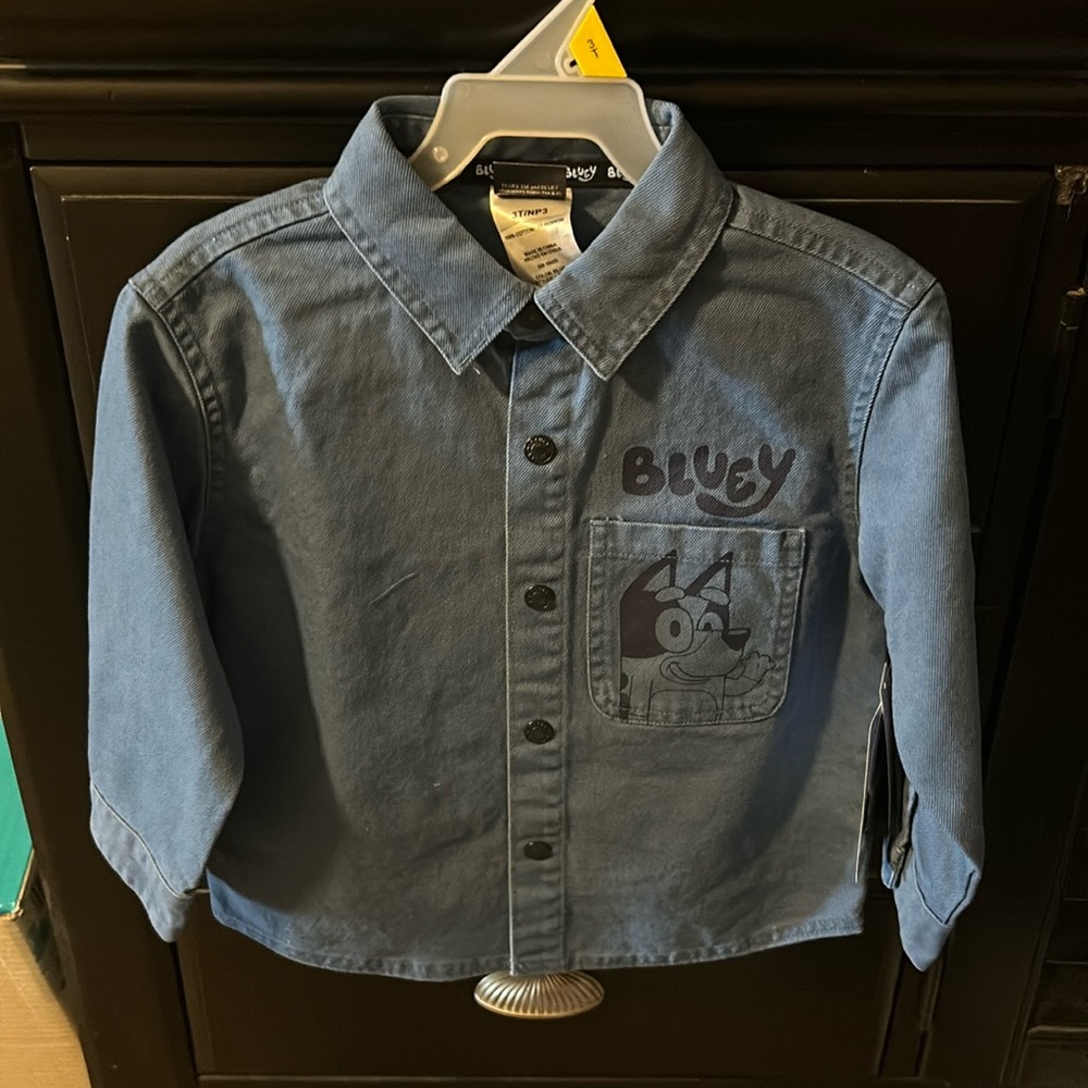 Bluey shacket! 3t